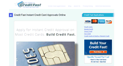 Desktop Screenshot of creditfast.com